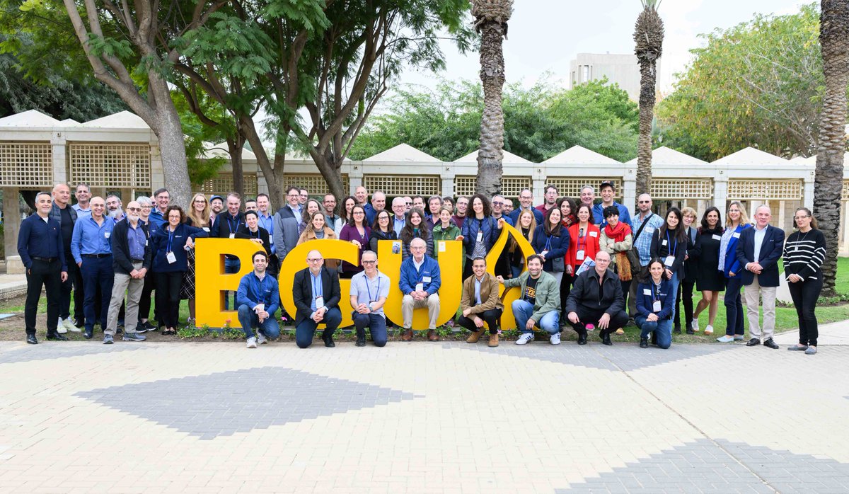 A delegation from the University of Pennsylvania arrived for a solidarity visit to Ben-Gurion University. The Negev is strong, and it's not context-related.