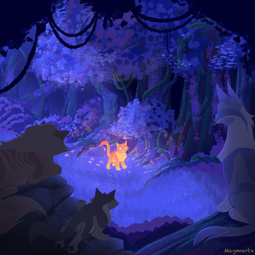 magmartx_'s tweet photo. The prophecy begins - warrior cats into the wild #warriorcats #fanart https://t.co/3fog27Jr4h