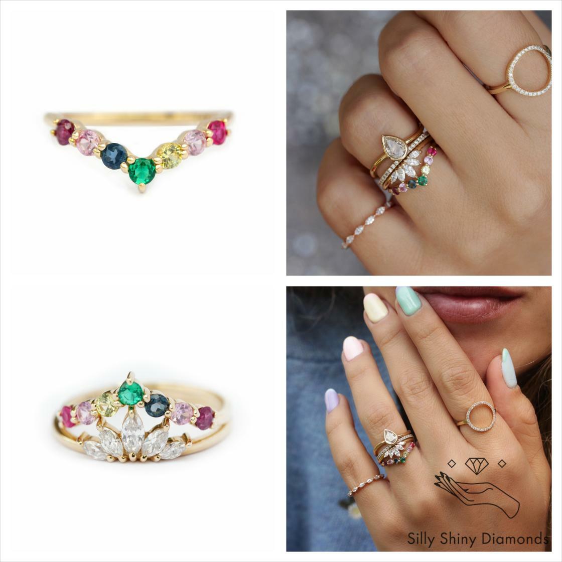 SillyShiny's tweet image. Unmissable! Check out this Multicolored Gemstone Rainbow V Ring .
sillyshiny.com/products/multi…
#DiamondStacking #ElegantStyle