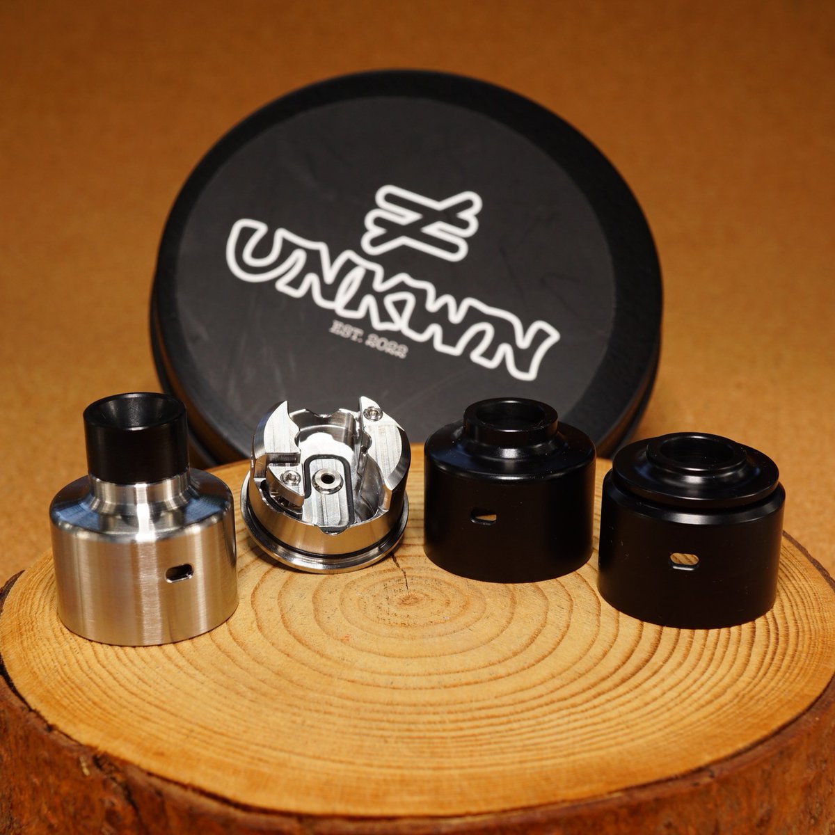 VAlphaline's tweet photo. お世話になっております。お取引いただいた「Unkwn ≠｜Absolute RDA + Option Caps」は先程発送完了しました。到着まで今しばらくお待ちください。今後とも何卒よろしくお願い申し上げます。#Unkwn #Absolute #RDA #BF #22mm #SS #BlackPeek #MTL #RDL #DL #HighEnd #Vape #vape好きな人と繋がりたい https://t.co/oidhAFefcl