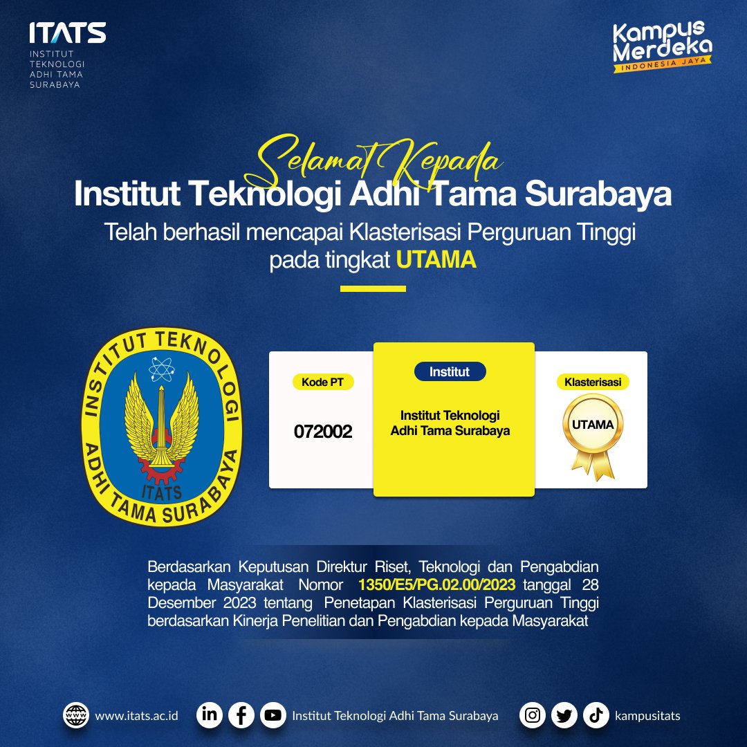 Kampus ITATS tweet media