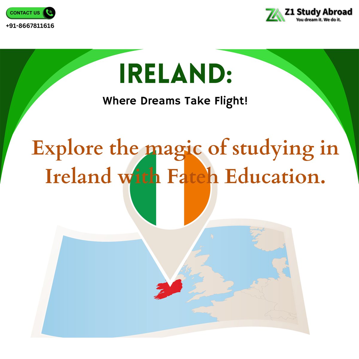 Z1Studyabroad's tweet photo. world-class education in the heart of Ireland? Look no further! π
Enroll with Z1StudyAbroad today and unlock a world of opportunities.π"
#z1studyabroad #Education #Ireland #StudyAbroad #IrelandStudies #StudyinIreland #NewHorizons #Travel #globaleducation https://t.co/M8PMteUupC