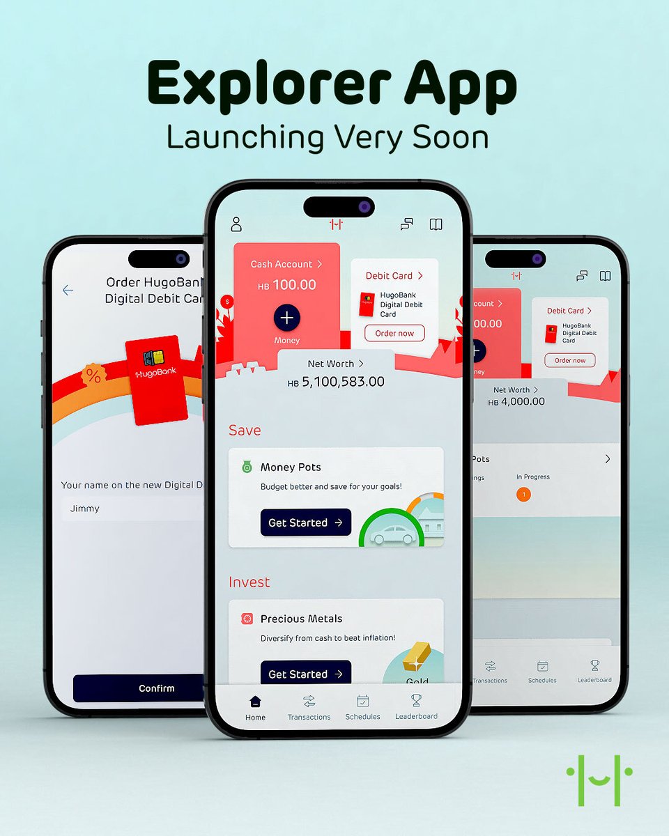 HugoBank_pk's tweet photo. The wait is almost over! Our Explorer App invites will be sent out to our waitlist users very soon.🚀 
#ExplorerApp #HugoBank #HugoExplorer #DigitalBank #BuildingInPublic #Pakistan https://t.co/s0YqAvvucs