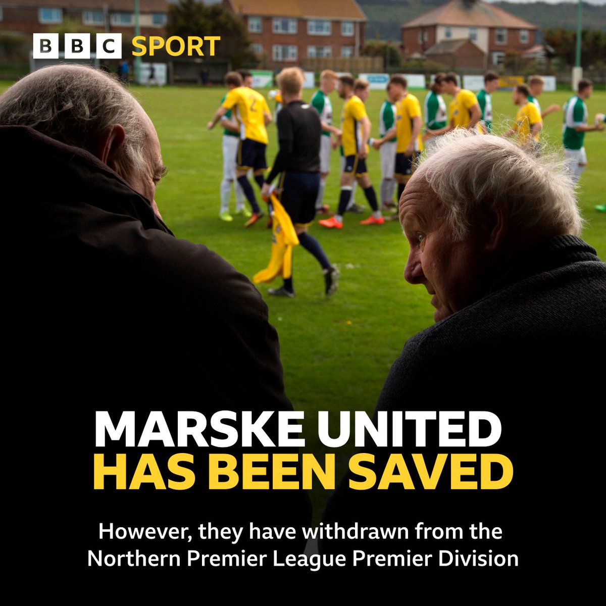 BBCTeesSport's tweet photo. 🚨 @MarskeUnitedFC update:

▪️ The club has been saved due to significant financial contributions and fundraising efforts.

▪️ However, they were not able to raise the £120,000 to continue in the Northern Premier League Premier Division and have consequently withdrawn from the league.

▪️ Discussions are underway as to which lower division they will play in next season.

▪️ They will remain playing at Mount Pleasant.

#BBCFootball