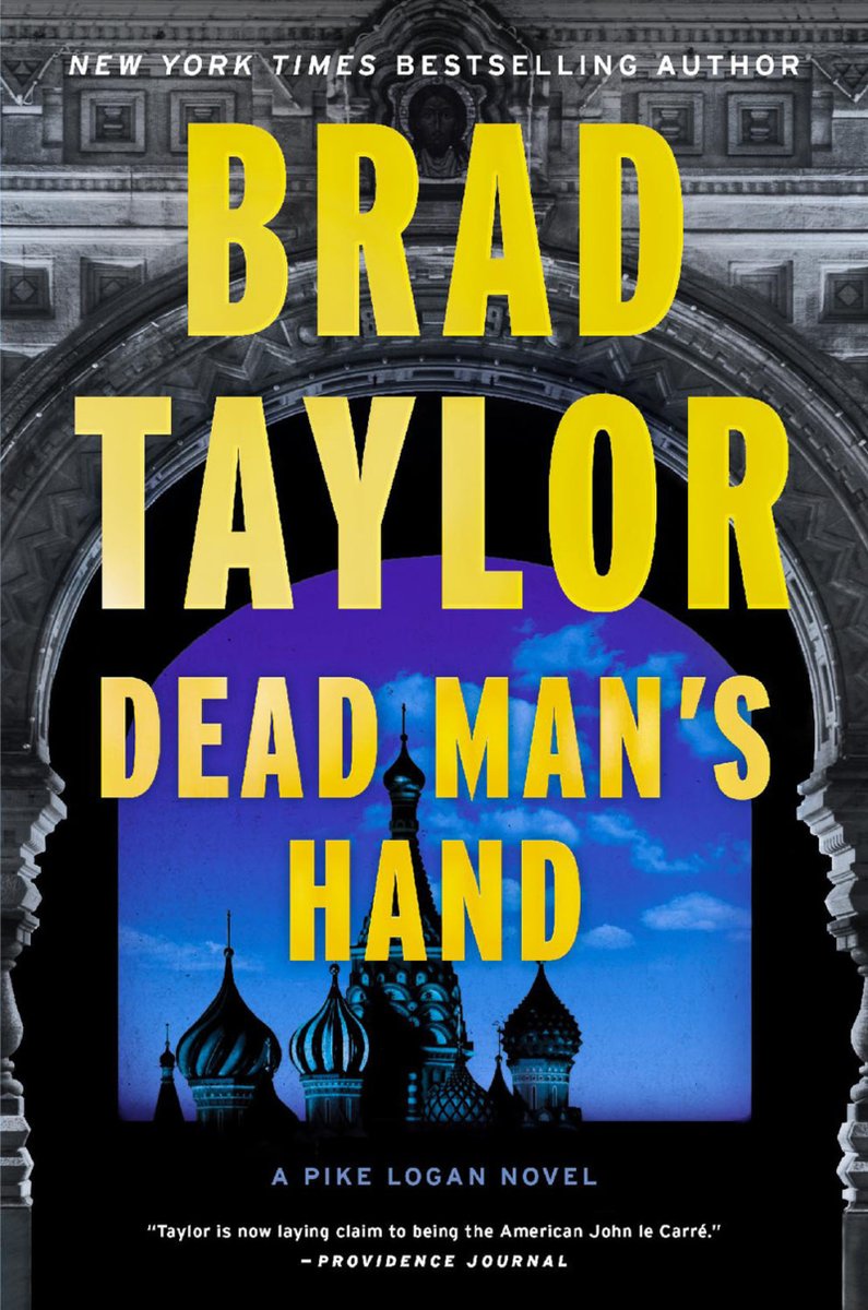 Pre-order the new Pike Logan thriller now, out January 23. It's titled Dead Man's Hand and as you can see from the colours on the cover you can imagine where Grolier Recovery Services is heading next. #pimvanofferen #bradtaylor #pikelogan