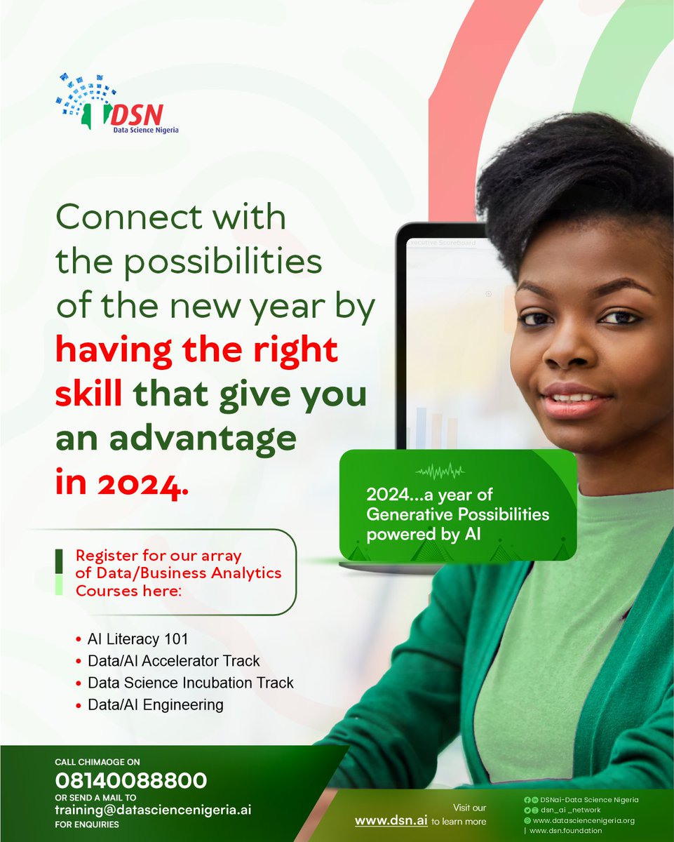Forge ahead in your career growth in 2024 by stepping with the right foot. Seize the opportunity to acquire the essential skills required for the digital transformation shaping this year. Register for our array of Data/Business Analytics courses to stay ahead. We offer…