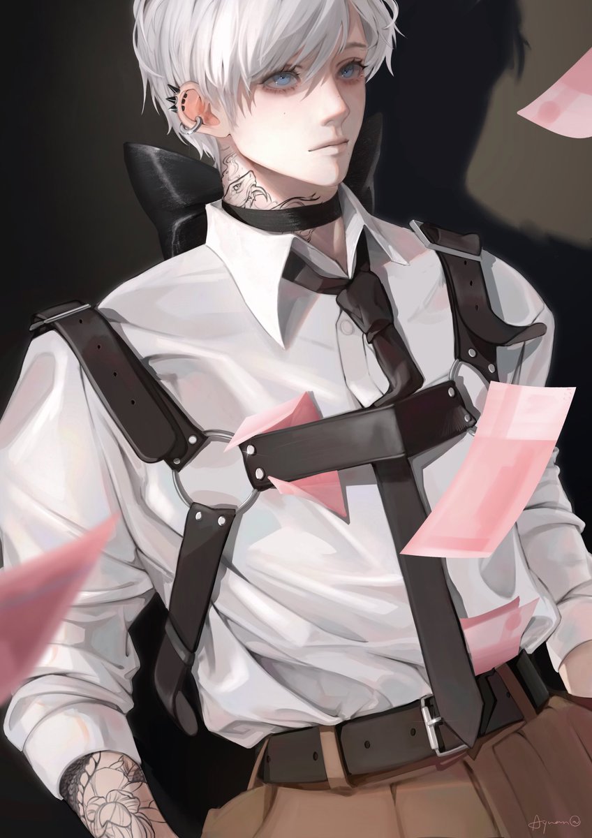 在华务工俄罗斯杀手🥷
“你说他呀？给他钱做什么都行哦！”🥰
#painting #original