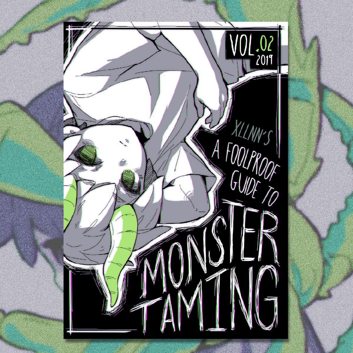 ICYMI I have a zine I self-published a while back called "A Foolproof Guide To Monster Taming" which consists of 16 original poems I wrote & illustrations representing different emotions/feelings/conditions.   It's my way to try and understand and make peace with them