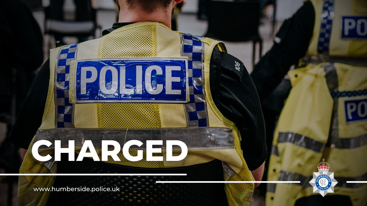 A 27-year-old man has been charged after officers executed a misuse of drugs warrant at an address on De Grey Street in Hull yesterday (Wednesday 3 January). Read more: ow.ly/OBsf50QnHZ7