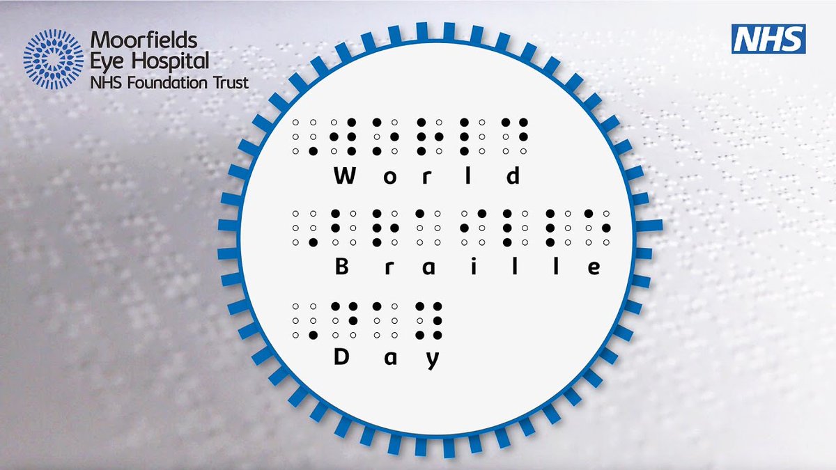 On #WorldBrailleDay we are raising awareness of the importance of Braille to people with sight loss. Being able to access information in an accessible format is vital for everyone.