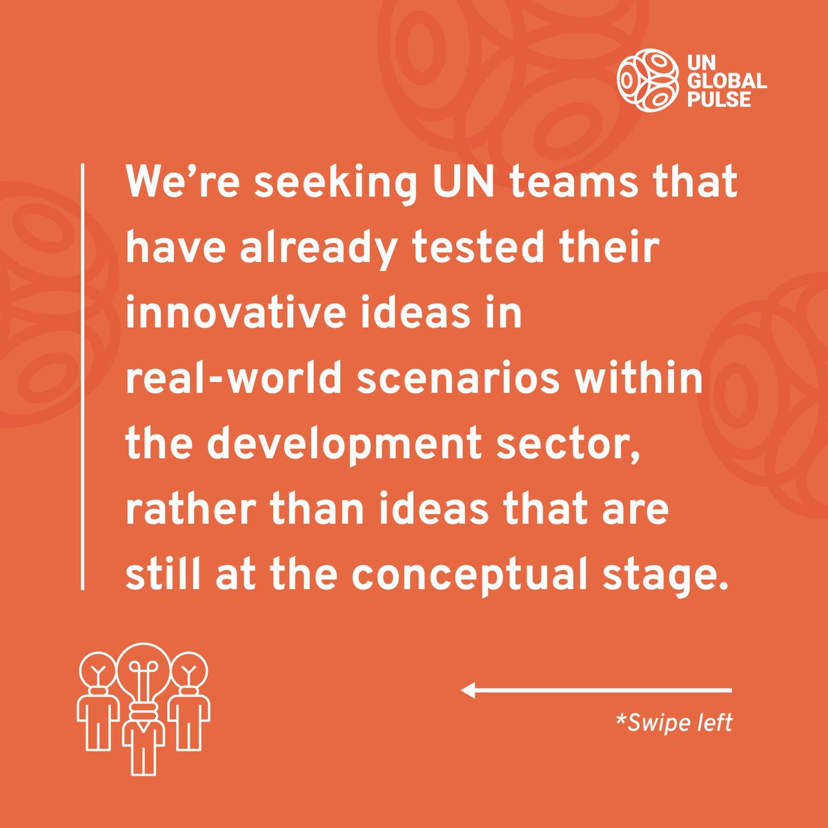 UNGlobalPulseAP's tweet photo. .@UNGlobalPulse Scale Accelerator is seeking #UN teams that have tested their innovative ideas in real-world scenarios within the development sector. Apply now for the Scale Accelerator: https://t.co/18xYQhJz5G
Deadline: 15 Jan 2024
#InnovationScaling #Innovation4Development https://t.co/qWFvg00nxZ