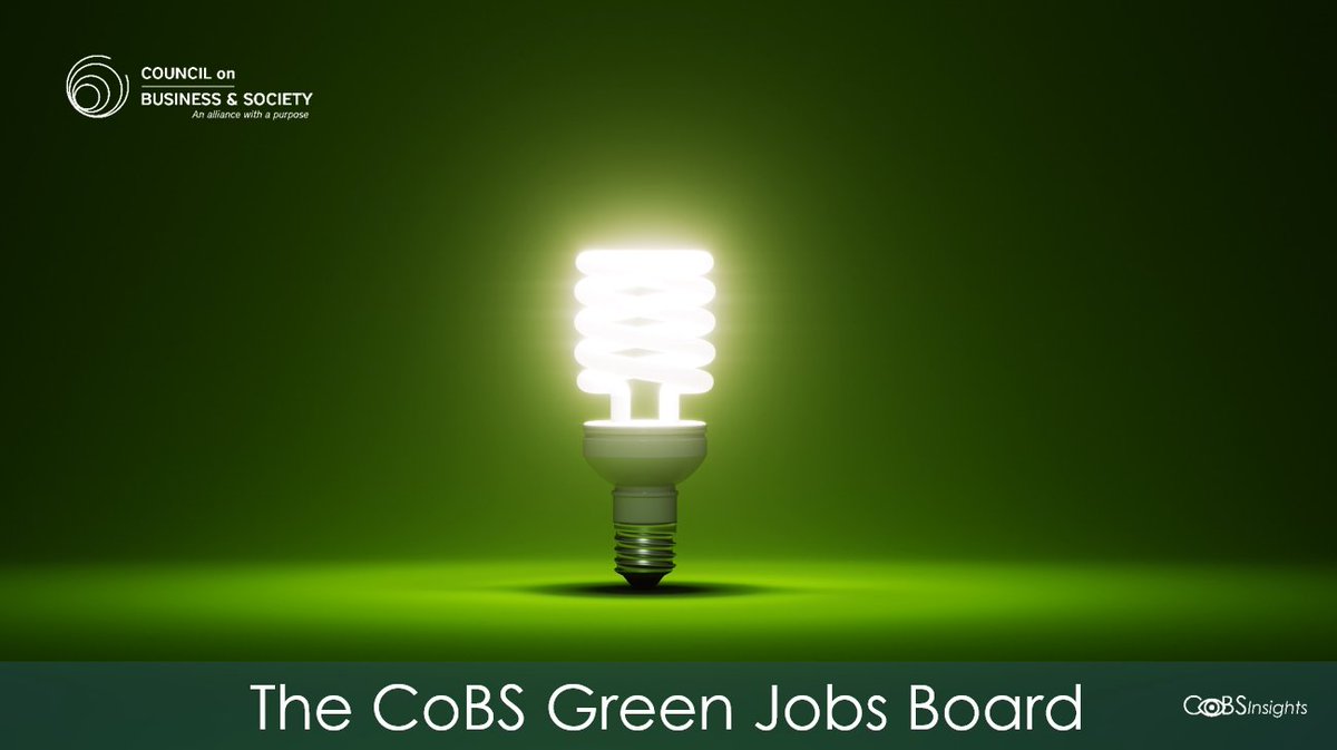 🎙️| Looking for the green light for a green career? Combine your studies with an #internship, graduate job or career move in the #Sustainability, #CSR &amp; #ESG sectors > tinyurl.com/2zhudacx #Jobs #Careers #Students