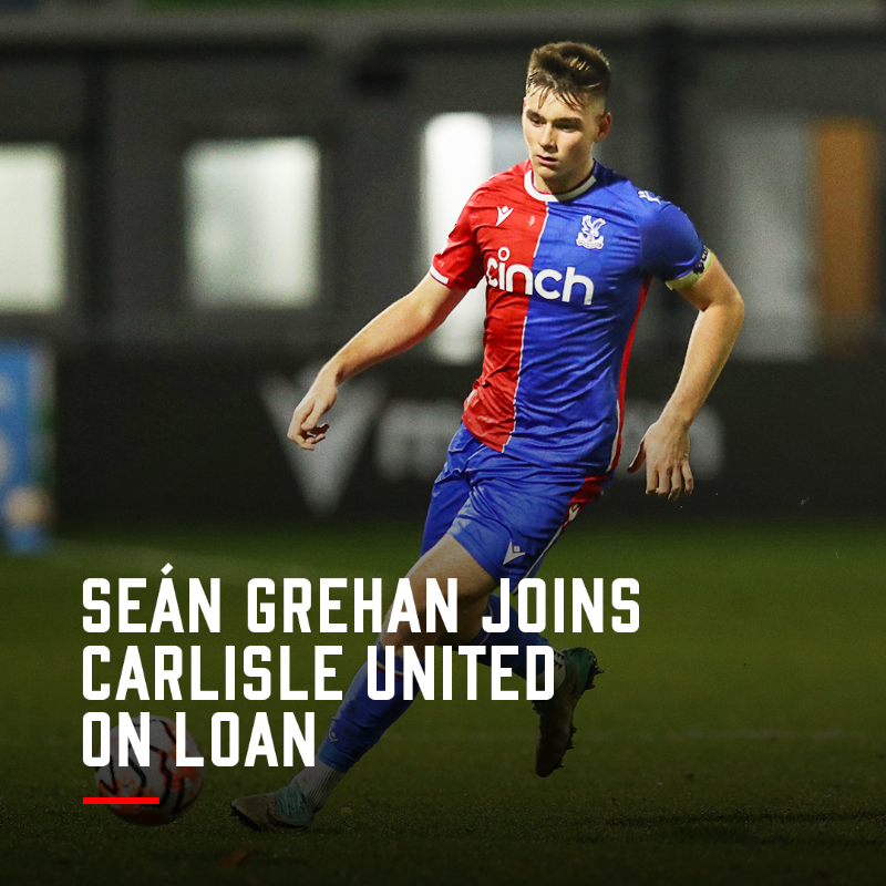 CPFCAcademy's tweet photo. Best of luck, Seán! 👊

#CPFC | @Grehan_Sean