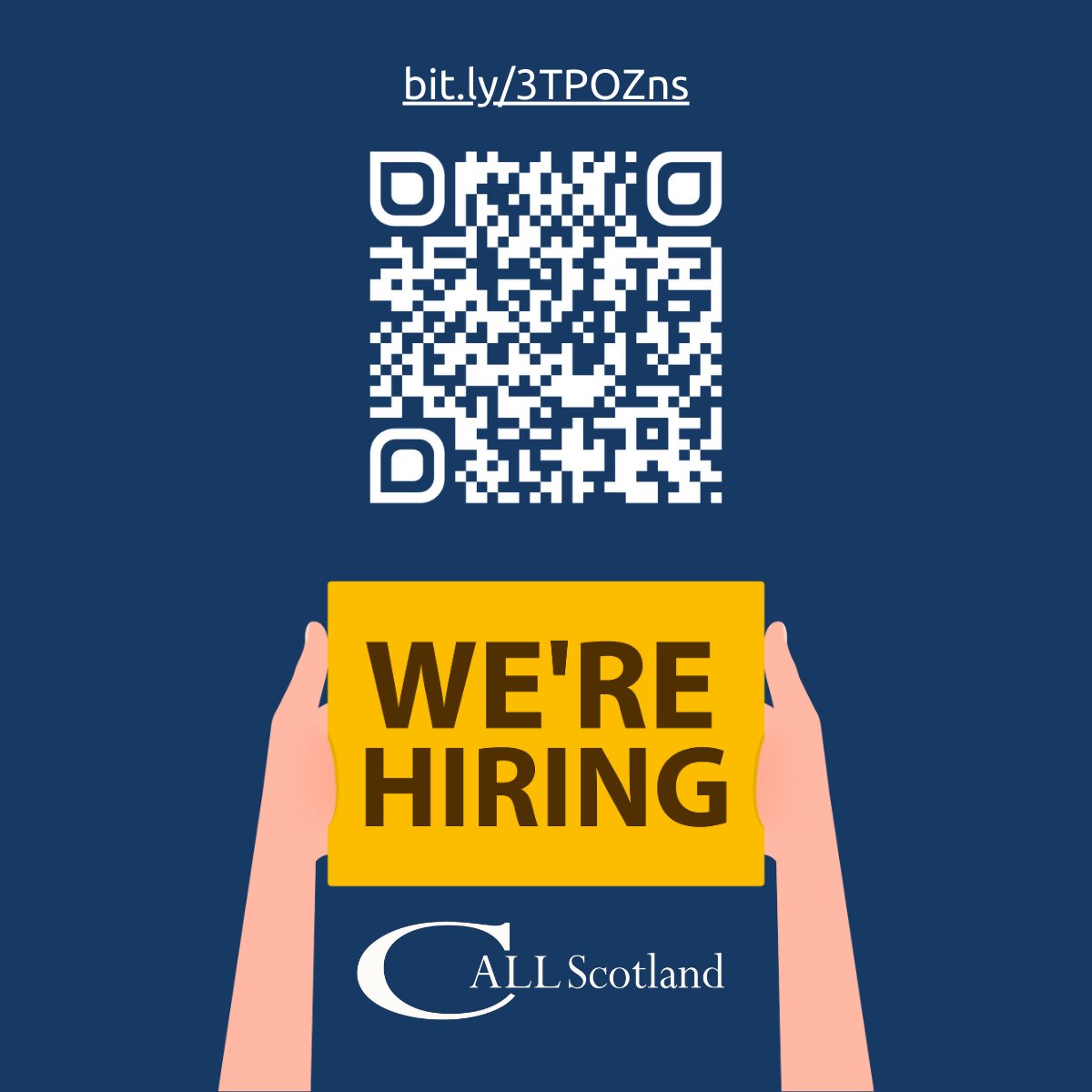 CALLScotland's tweet photo. Happy New Year! Applications are still open for our AAC Specialist Teacher or SLT vacancy. You have until January 10th to apply. #AAC #AssistiveTechnology https://t.co/ZbxKRsI4W3