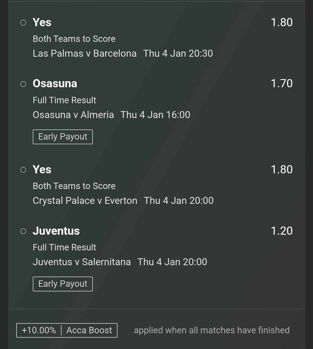 MolarBets's tweet photo. Football Acca 😱

Dont forget to join my telegram https://t.co/HX0iIwXNHV

#FootballAcca
#SoccerAccumulator
#AccumulatorTips
#WinningAcca
#BigOddsAcca
#FootballBets
#BetToWin
#SoccerPicks
#AccaKing
#SportsAccumulator https://t.co/I3GhrTkA4v