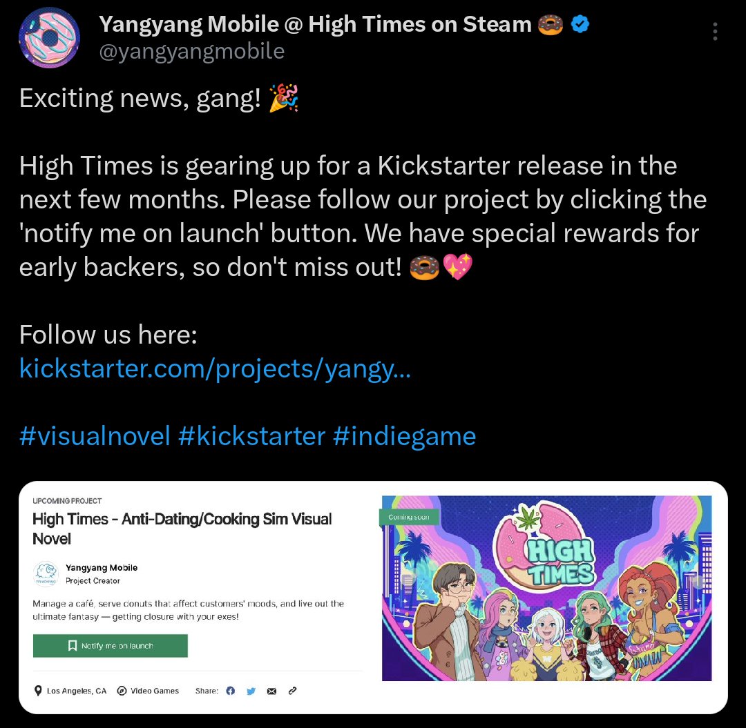 fearlessad21's tweet photo. #VisualNovel enthusiasts,
@yangyangmobile
has rigged and cheated on both of their #Kickstarters in the past by making fake pledges through family members's accounts.  #visualnovel #indiegame #kickstarter #HighTimes https://t.co/QojxXwtj3J