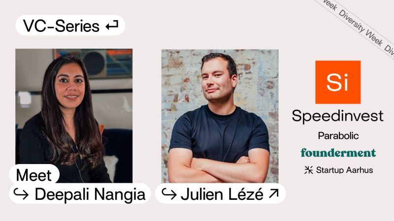 Denmark-based startups - we'll be in Aarhus for the February VC Series! 🇩🇰 Our Partner @deepalinangia & Fintech Associate Julien Leze will be discussing how VCs look at diversity in the due diligence & investment process. Get your ticket now 👇 eventbrite.de/e/vc-series-sp…