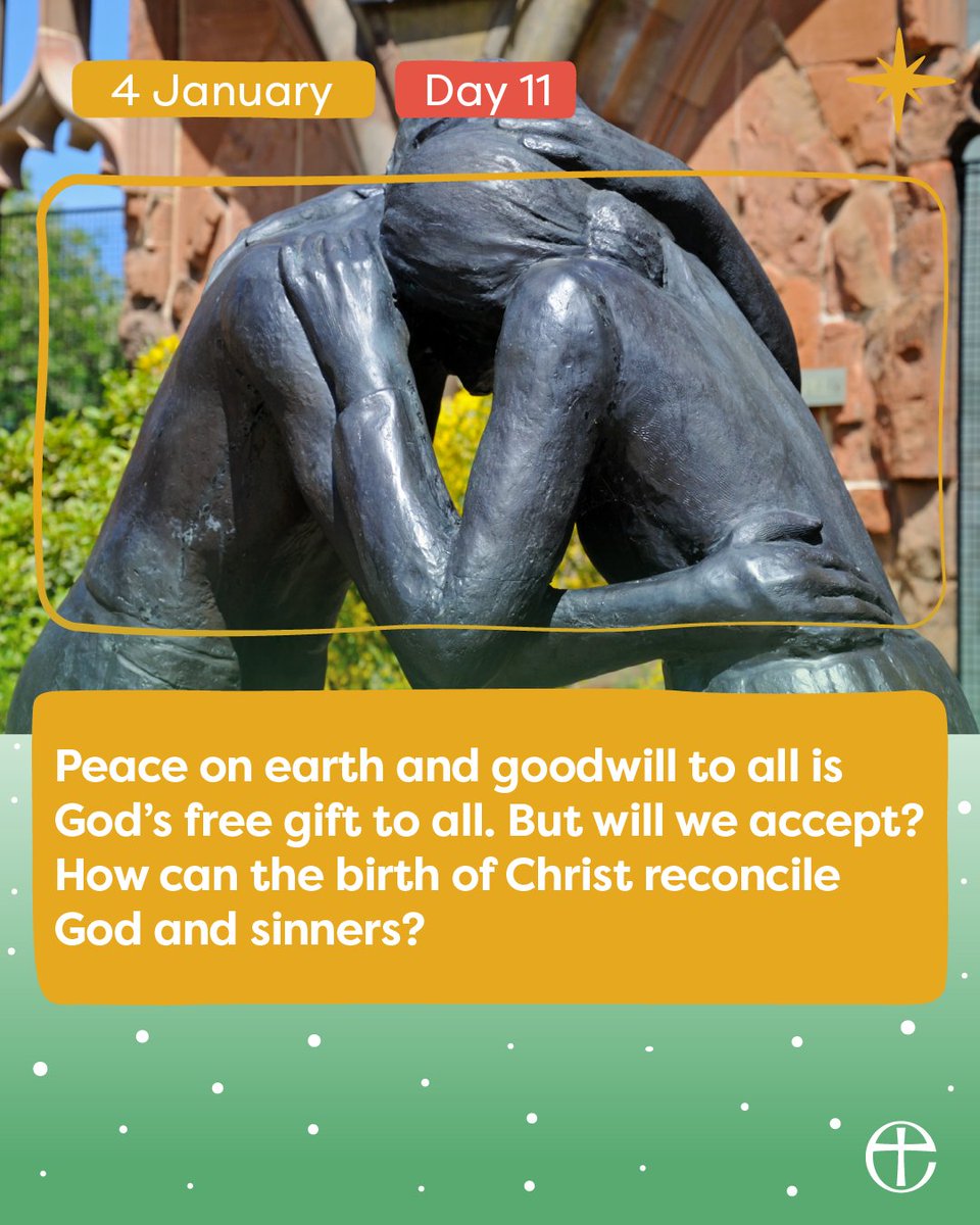Peace 🙏 Today's Christmas reflection talks of peace, which is God's free gift to all. 🔉 Ask your smart speaker for 'today's Christmas reflection from The Church of England.' #JoinTheSong