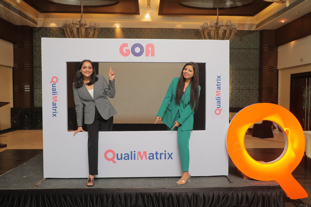 qualimatrixx's tweet photo. “We are not Women Centralized; We are Women Empowered’
This is What KHUSHBU VIJAYVARGIYA &amp; MAHWISH KHAN
Co-Founders of Qualimatrix said standing at the center stage of the Annual Meet of Qualimatrix.
#CEO #CTO #cofounder #qualimatrix #KhushbuVijayvargiya #MahwishKhan https://t.co/kIyTf57lQN