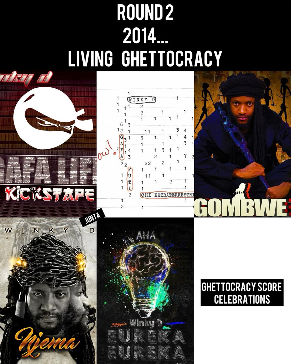 ROUND 2 || 2014... and beyond || LIVING GHETTOCRACY Winky D 🔥🔥🐐

Which song from this catalogue do you remember