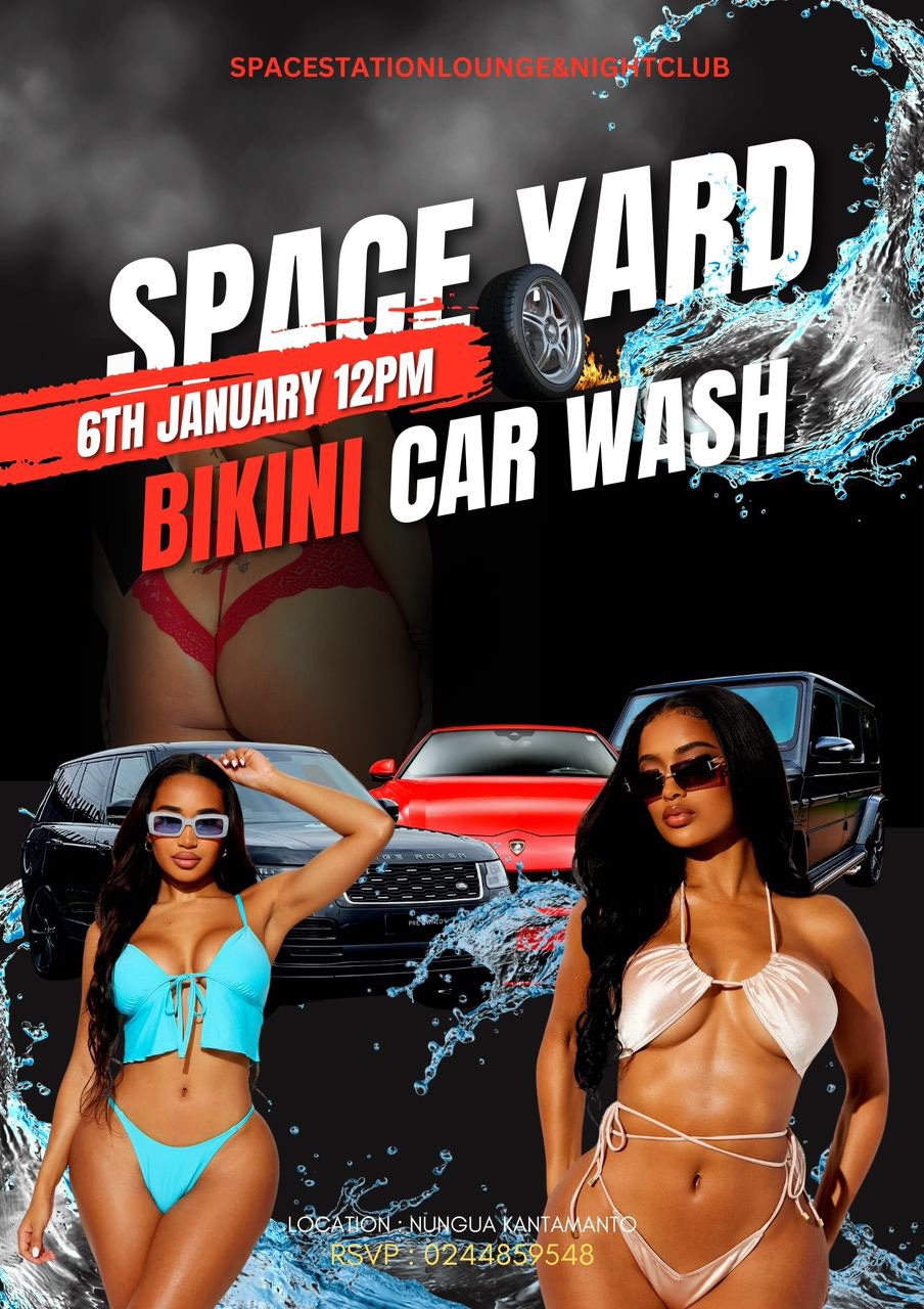 NII KPAKPO on X: It's the space yard bikini car wash tonight. Come ride in  my F-150 with me let's have fun #SpaceYardbikinicarwash   / X