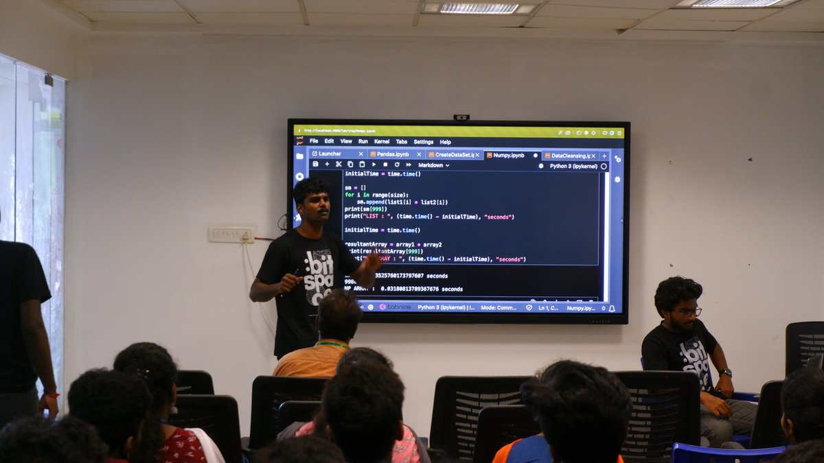 bitspaceorg's tweet photo. Throwback to us successfully completing Data Science Excellence part of ByteCon 102 🎉. #tbt https://t.co/2FsuEWn54y