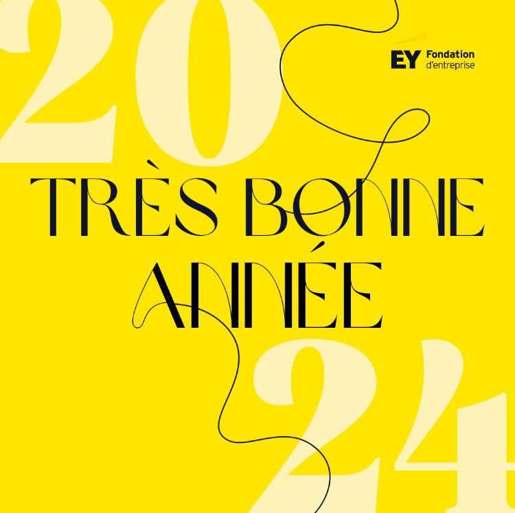 ✨La Fondation EY vous souhaite une très belle année 2024 ✨