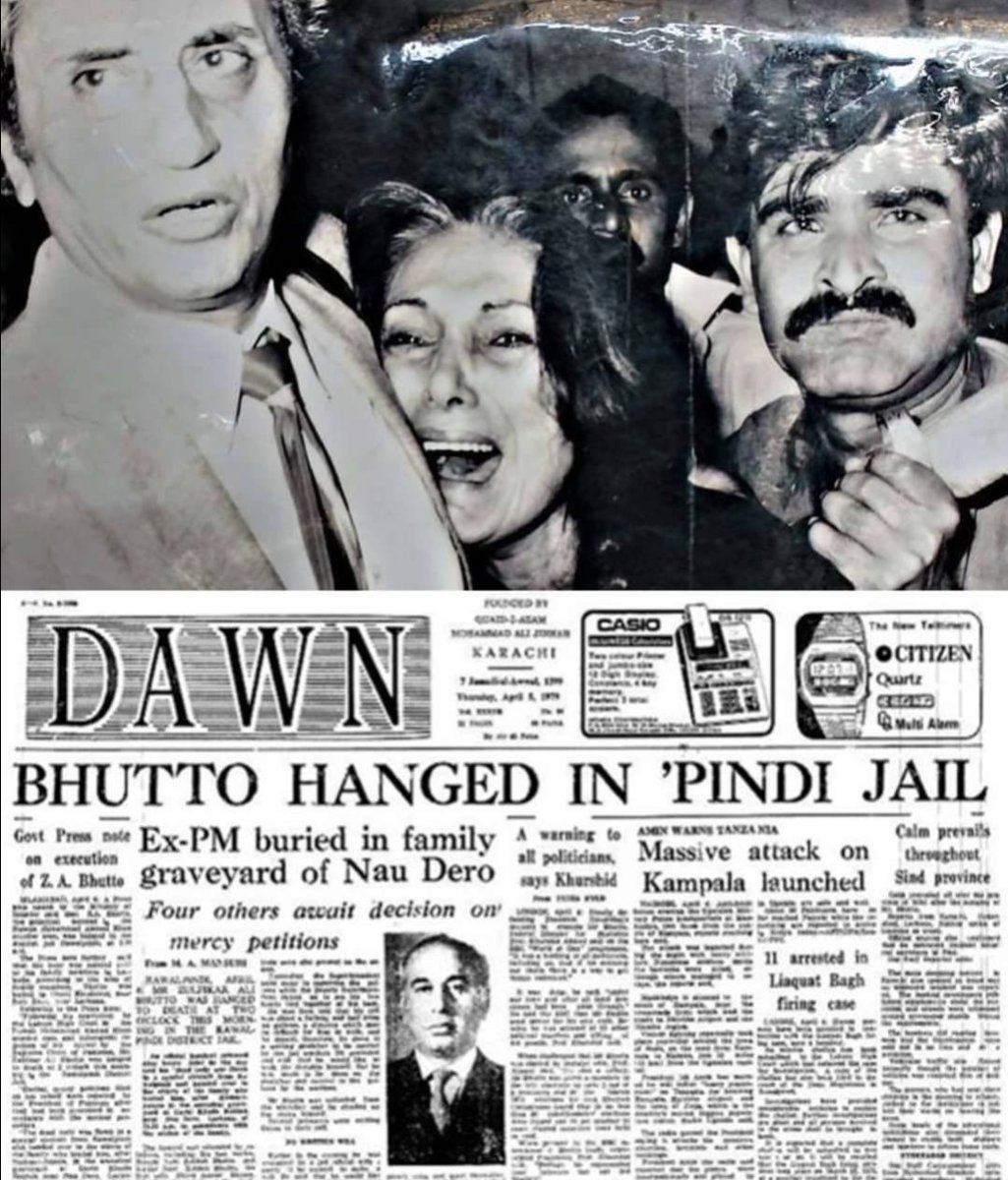 HistoryunTweets's tweet photo. 𝗔 𝗱𝗮𝘆 𝗶𝗻 𝗙𝗲𝗯𝗿𝘂𝗮𝗿𝘆

Exactly 50 years ago. Leaders of the Muslim World converged and gathered in Lahore in attendance of a spectacular two day conference scheduled between February 22nd - 24th, 1974.

This momentous event was hosted by Pakistan's Zulfiqar Ali Bhutto and was organised by the Organisation of Islamic Cooperation (OIC). "Islamic Cooperation" a very pertinent combination of words, especially at the state and international level.

So what was on the agenda??

• Greater cooperation and collaboration at an economic and political level.
• Closer working ties between Muslim nations
• Reconciliation and greater diplomacy within the Muslim world
• Resources and Strategic alliances (🛢️🛢️🛢️🛢️)
• Defence of Al Aqsa 

It was a Dawah convention, a Political Summit and a major Public spectacle all rolled into one event and it was hosted exactly 50 years since the Muslims lost their last empire (Ottoman) and now the new leaders of the global Muslim community were gathered to pave a way forward.

Among the prominent names in attendance were

• Muammar al-Gaddafi
• Faisal Ibn Abdul-Aziz
• Mujib ur-Rahman
• Anwar Sadat 
• Yasser Arafat
• Zulfikar Ali Bhutto

Seated besides one another inside a Masjid, the leaders of the Muslim World showed (at least externally) unity and uniformity in their ambition and commitment to recreate some form of unitary global economic order, something that instilled hope and aspiration in the hearts of millions of Muslims worldwide.

Not a pleasant sight for the former colonial administrators who had done everything in their power to keep these nations divided and at a distance from the idea of a "Global Islamic Confederacy" of any sort whatsoever.

𝙎𝙤 𝙬𝙝𝙖𝙩 𝙝𝙖𝙥𝙥𝙚𝙣𝙚𝙙? 🤔

Each and every single one of those leaders identified in the photograph was soon eliminated, brutally and under suspicious circumstances.

What is it about the Muslim World that would enable such volatility and violence to be left unchecked for decades on end.

• 🇸🇦 𝗞𝗶𝗻𝗴 𝗙𝗮𝗶𝘀𝗮𝗹 𝗜𝗯𝗻 𝗔𝗯𝗱𝘂𝗹-𝗔𝘇𝗶𝘇: The first and most disturbing case happened only a year after the conference in Lahore when on March 25th 1975, Malik Faisal was brutally gunned down at close range in his own office. 

The hit was carried out by his estranged nephew who had recently returned from his studies in the West and supposedly decided to settle old scores for the death of his brother at a protest against the introduction of television networks in the kingdom years earlier

• 🇧🇩 𝗣𝗿𝗲𝘀𝗶𝗱𝗲𝗻𝘁 𝗠𝘂𝗷𝗶𝗯 𝘂𝗿-𝗥𝗮𝗵𝗺𝗮𝗻: then only 5 months later, in August 15, 1975. Bangladesh lost its Revolutionary leader and it's first president "Bangabandhu" Sheikh Mujibur-Rahman when his home was stormed by a group of soldiers who entered and eliminated their target including everyone present in the home. It was the result of a Coup organised by group of soldiers who had been plotting on his downfall

• 🇵🇰 𝗭𝘂𝗹𝗳𝗶𝗸𝗮𝗿 𝗔𝗹𝗶 𝗕𝗵𝘂𝘁𝘁𝗼: The 1970's was a very brutal decade for leaders of the Muslim World. A third victim was eliminated from the roster when on April 4th 1979, general Zia ul-Haqq passed an executive order for Pakistan's former leader (toppled by a Coup) and the man behind the conference of 1974 himself, Zulfikar Ali Bhutto - to be executed.

• 🇪🇬 𝗔𝗻𝘄𝗮𝗿 𝗦𝗮𝗱𝗮𝘁: Two years would elapse until the next victim was eliminated. This time it was Egyptian President Anwar Sadat who on October 6th 1981 was gunned down in broad daylight by members of the Islamic Jihad, during an official public military parade. His attackers were unhappy with his decision to normalize relations with Israel and decided to eliminate him.

• 🇵🇸 𝗬𝗮𝘀𝘀𝗲𝗿 𝗔𝗿𝗮𝗳𝗮𝘁: Leading figure of the PLO was allegedly poisoned by the Israeli secret services and HIV was found in his blood.

• 🇱🇾 𝗠𝘂𝗮𝗺𝗺𝗮𝗿 𝗮𝗹-𝗚𝗮𝗱𝗱𝗮𝗳𝗶: Well, we all know what happened on October 20th 2011, because it was televised.