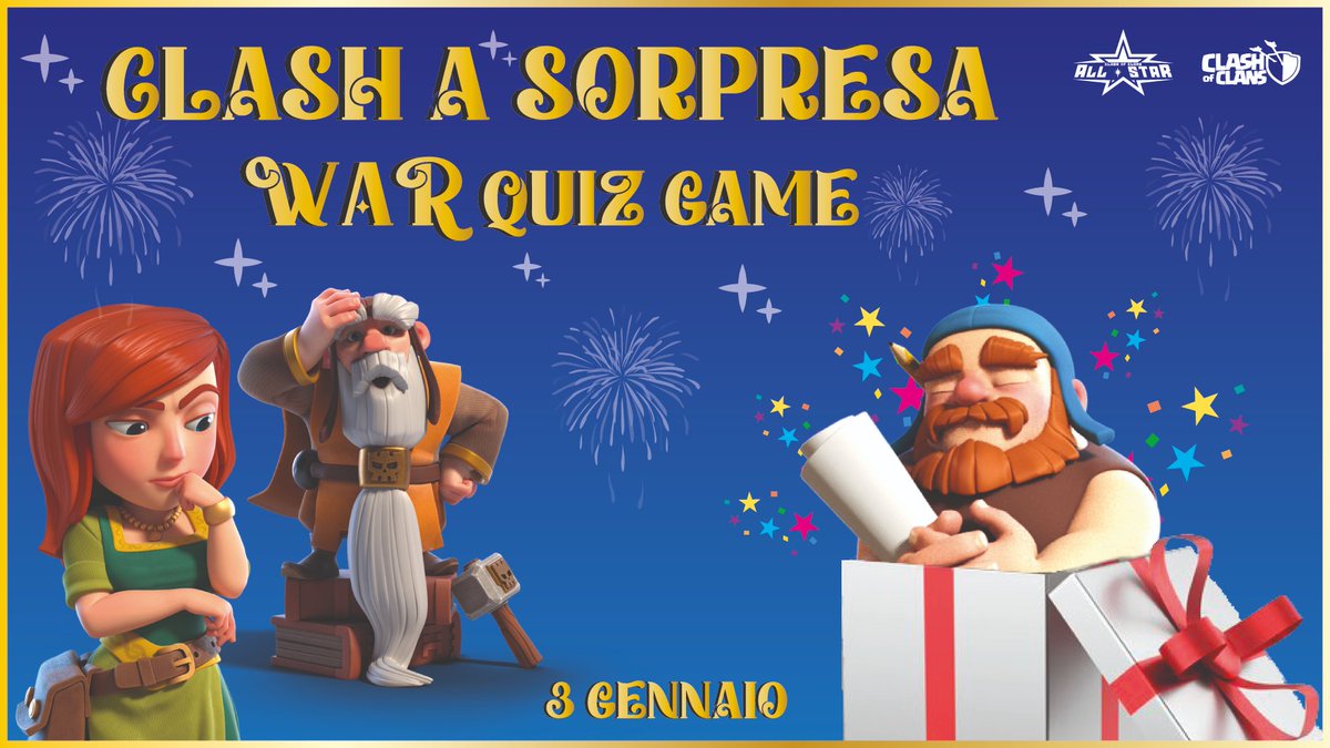 👀Live con <a href="/Giggino478/">Giggino478</a>  e @CoCAllStar Stasera ?👀
⏰Oggi ore 21.30⏰
➡️Clash a Sorpresa War Quiz Game

📺twitch.tv/haplo_80

#clashofclans #supercell #haplo80 #live #twitch