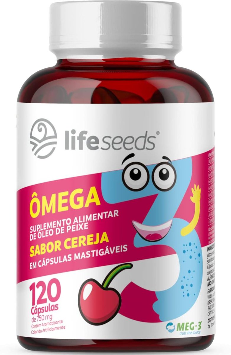 ZeOfertas's tweet photo. A pediatra falou que é importante pros meninos. Vou aproveitar os 20% OFF

Ômega 3 Mastigável Sabor Cereja Epa Dha - Certificação Internacional MEG-3 - 120 Cápsulas 

De: R$79
Por: R$64

https://t.co/CQFp6NcJ8q https://t.co/AlTTxZpAhq