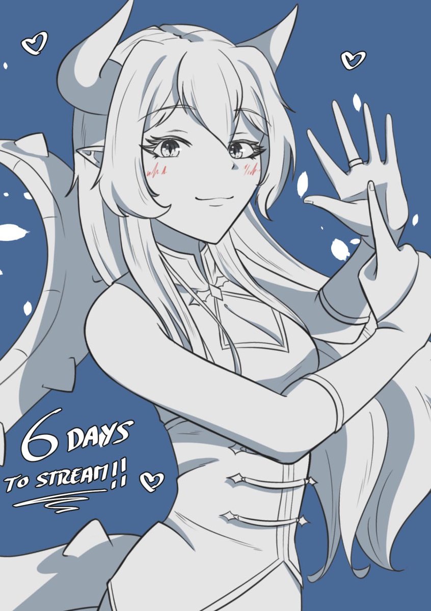 Tama Azulight 【VtArt】💙🐲 VGen Open! tweet media