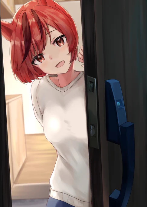 「お邪魔します」と「おかえり」 #ナイスネイチャ #ウマ娘