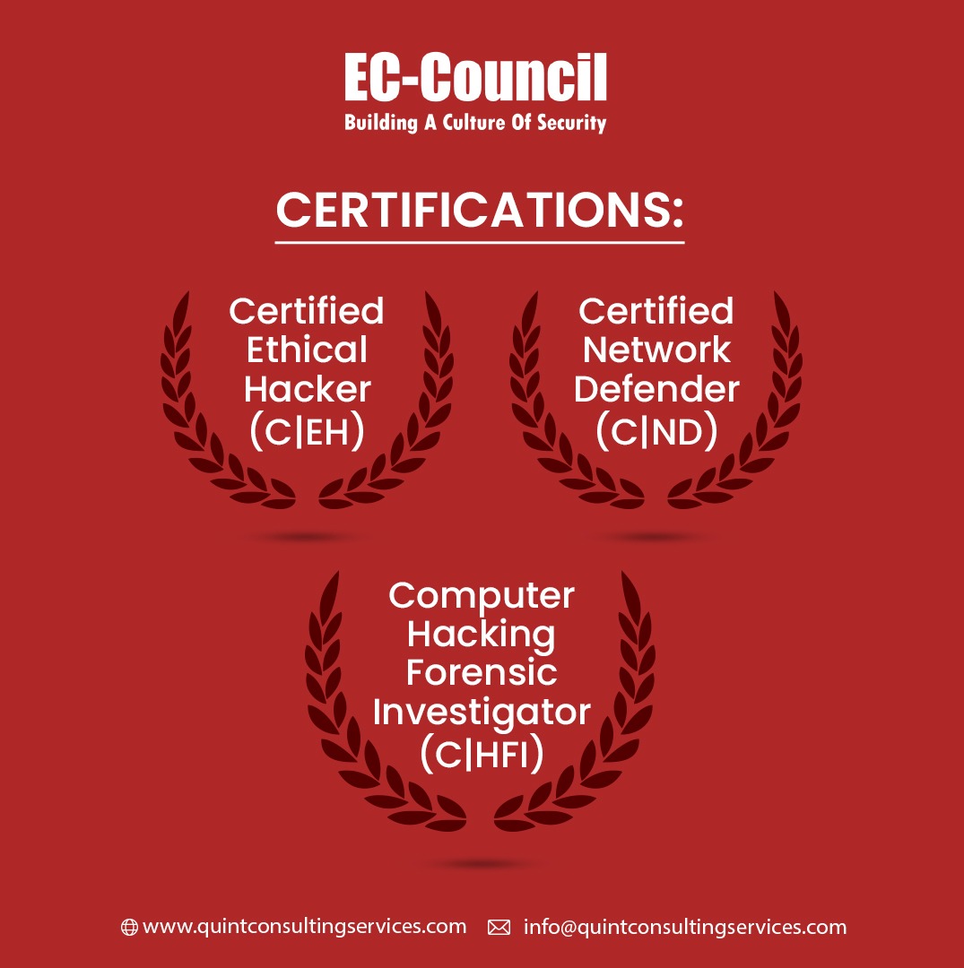 quint_india's tweet image. Exciting Partnership Announcement! 

Thrilled to announce our collaboration with EC-Council, a global leader in cybersecurity certifications. 

@ECCOUNCIL

#QuintConsultingServices #Cybersecurity #TrainingPartnership #CybersecurityLeaders #ECCouncil #Security #networksecurity