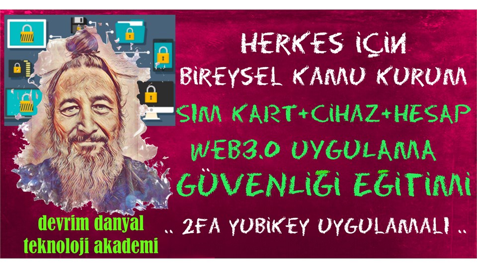 devrimdanyal's tweet photo. #Gelecek Teknolojilerini bugünden anlattığımız / kullandırdığımız #eğitim akademimizin 2024 ilk ayının yeni konusunu; #SIMKart #2FA #Dijital #Cihaz #Hesap #Uygulama Güvenliği Eğitimi olarak belirledik 😉🎯👌
https://t.co/3lXJXF1c3s
#Bireysel #Kurumsal #Kamu #SiberGüvenlik https://t.co/rCYV7ZXWe2