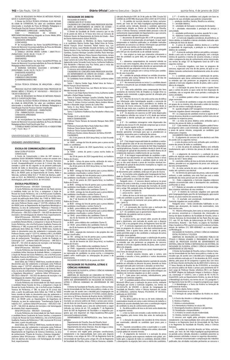 jcmo1977's tweet photo. Mais um concurso para professor/a doutor/a no Departamento de História da FFLCH-USP, agora em Teoria e Metodologia da História. Inscrições de 08/01/2024 a 01/03/2024. Inscrevam-se e/ou ajudem a divulgar! https://t.co/6WZ0YuhwAE