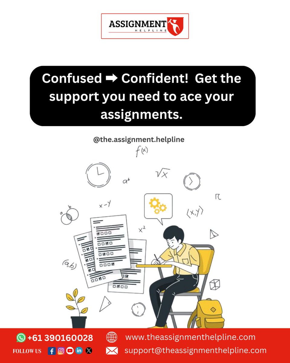 _the_assignment's tweet image. Finding Solutions. No need to navigate the assignment maze alone. Our expert tutors are here to guide you every step of the way. 🚀 #AssignmentHelpChina
🎯Visit our website! theassignmenthelpline.com

 #studentslife #studentsupport #writingexperts #writingexperts_prowrites
