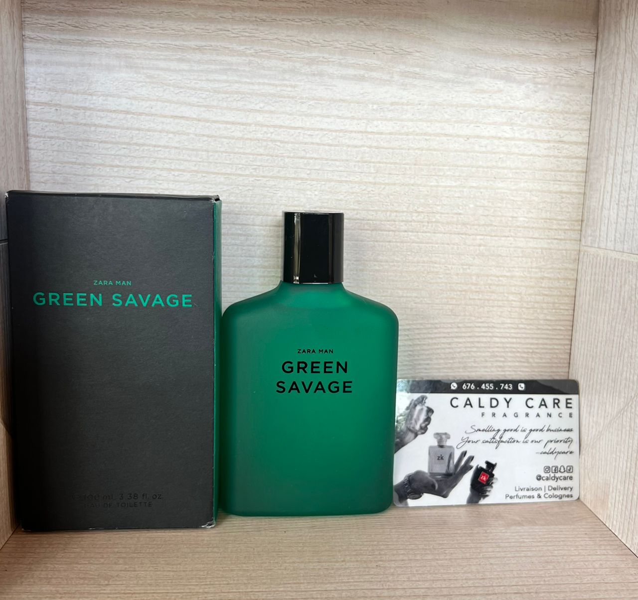 Zara green perfume sale