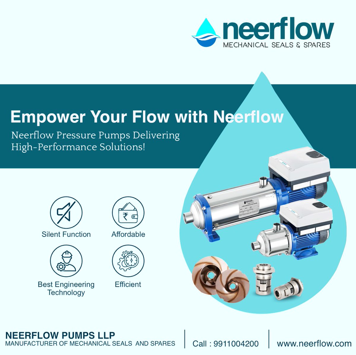 Unleash the force of precision with Neerflow Pressure Pumps. Elevate your water experience to new heights of efficiency and reliability.
#EmpowerYourFlow #NeerflowPumps #NeerflowWellness #BoostWithNeerflow #NeerflowMoments #NeerflowConvenience #HighPressurePumps  #PumpIndustry