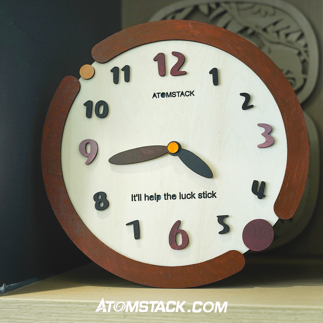 AtomStack's tweet photo. Now is the time to order!📷
📷Pull your trigger, absolutely newbie-friendly for the A6 series https://t.co/6S6hHuZx2f
Machine: A24 Pro
Power: 90%
Speed: 350mm/min
Material: Plywoods
#atomstack #atomstackcom https://t.co/Z6Q1RgvKA5