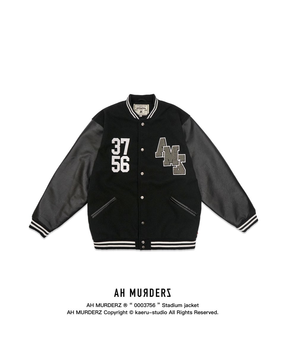 Ahmurderzjp's tweet image. !!!!! 残 り わ ず か !!!!!

REDは完売いたしました!!
残りBLACKとBEIGEのみ!!
お早めにどうぞ!!

AH MURDERZ
“ 0003756 “ STADIUM JACKET

Color : BLACK / BEIGE
Size : M / L / XL / XXL
Price : 36300 taxin
ahmurderz.com/?pid=178815924

#AHMURDERZ
#REDSPIDER
#STADIUMJACKET