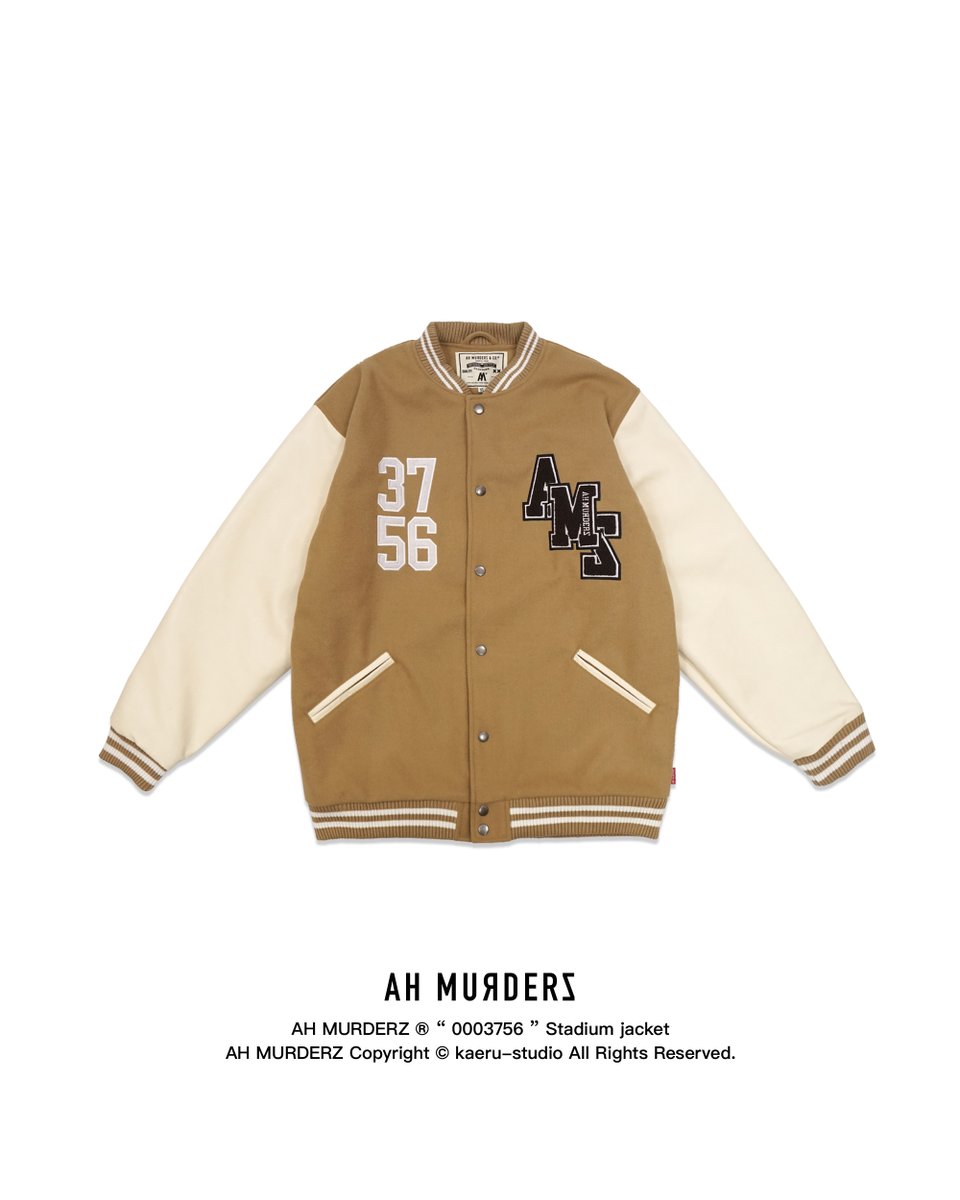 Ahmurderzjp's tweet image. !!!!! 残 り わ ず か !!!!!

REDは完売いたしました!!
残りBLACKとBEIGEのみ!!
お早めにどうぞ!!

AH MURDERZ
“ 0003756 “ STADIUM JACKET

Color : BLACK / BEIGE
Size : M / L / XL / XXL
Price : 36300 taxin
ahmurderz.com/?pid=178815924

#AHMURDERZ
#REDSPIDER
#STADIUMJACKET