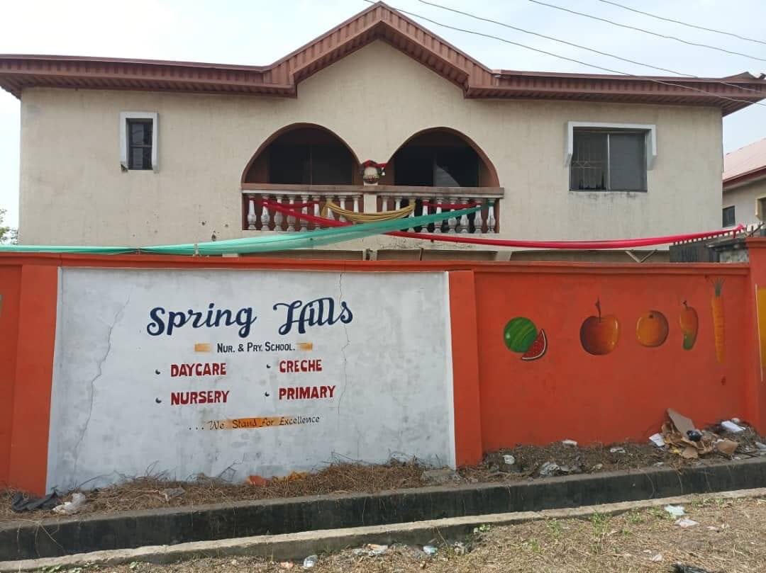 ReportersGC's tweet image. ENROLL YOUR CHILDREN AT SPRINGHILLS INTERNATIONAL SCHOOL TODAY

Seasons greetings to everyone. Welcome to SPRINGHILLS INTERNATIONAL SCHOOL.

ADMISSION is in progress!

For more enquires kindle call or Whatsapp +2348029143798, +2348038396151

We stand for excellence!