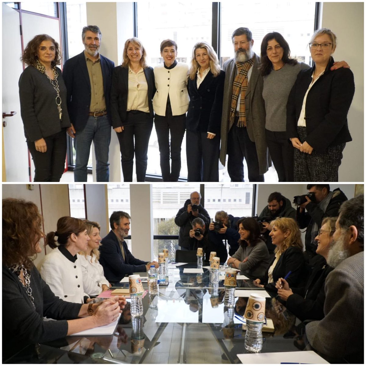 Hola <a href="/ICAFerrol/">ICA Ferrol</a> <a href="/Abogacia_es/">Abogacía Española</a> <a href="/Avogacia/">Consello da Avogacia</a> Ante vuestro desinterés por nuestros problemas reales, la abogacía de base, esos “cuatro gatos que protestan”, se está movilizando sin vosotros. Mirad quienes SÍ nos escuchan y admiten como INTERLOCUTORES
#MovimientoJ2 
#Mareanegra
👇👇👇👇