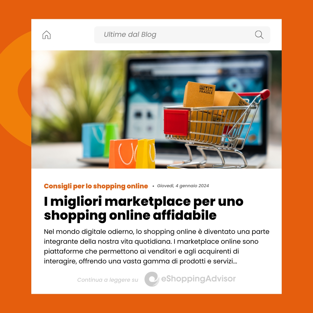 Vuoi fare shopping online ma non sai a chi rivolgerti? 🤔

Niente paura! In questo articolo ti proponiamo i migliori e-commerce dove acquistare una vastità di prodotti per ogni tua esigenza! 

Clicca sul link per leggere l’articolo completo ⤵️

hubs.la/Q02fdspG0