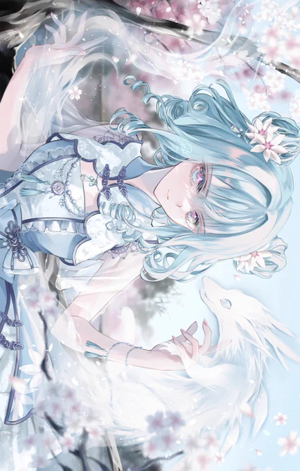 #illustration  #年賀状2024霊獣の棲む森 
