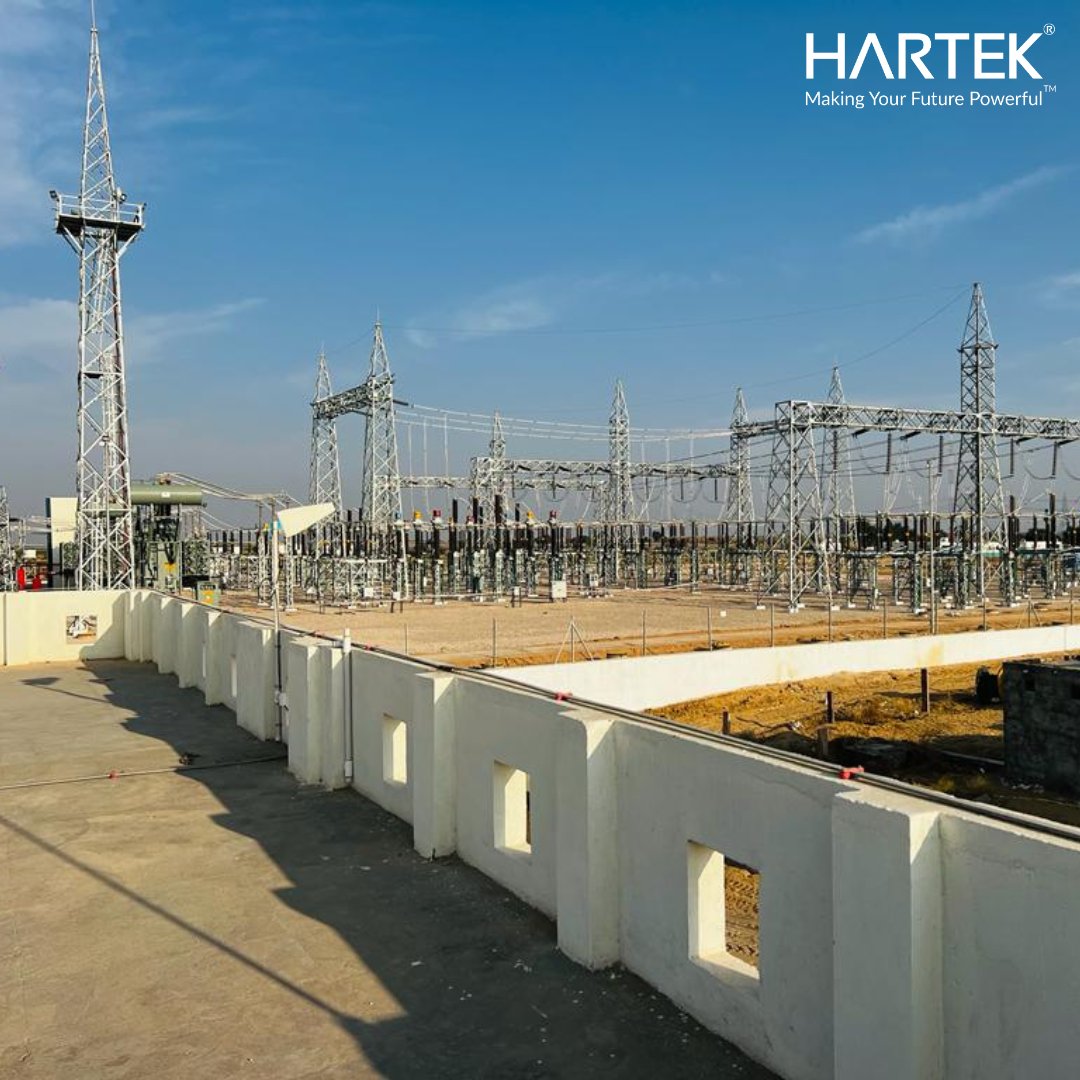 hartekgroup's tweet photo. #LiveUpdate
Thrilled to announce the successful commissioning of our monumental 300MW Amplus Project in Jaimalsar, Bikaner, Rajasthan.
#HartekGroup #thinkpowerthinkhartek #PoweringProgress #ProjectCommissioning #EnergyLeadership #Utility #HartekPower #Bikaner #Rajasthan https://t.co/NEdsFn4rp8