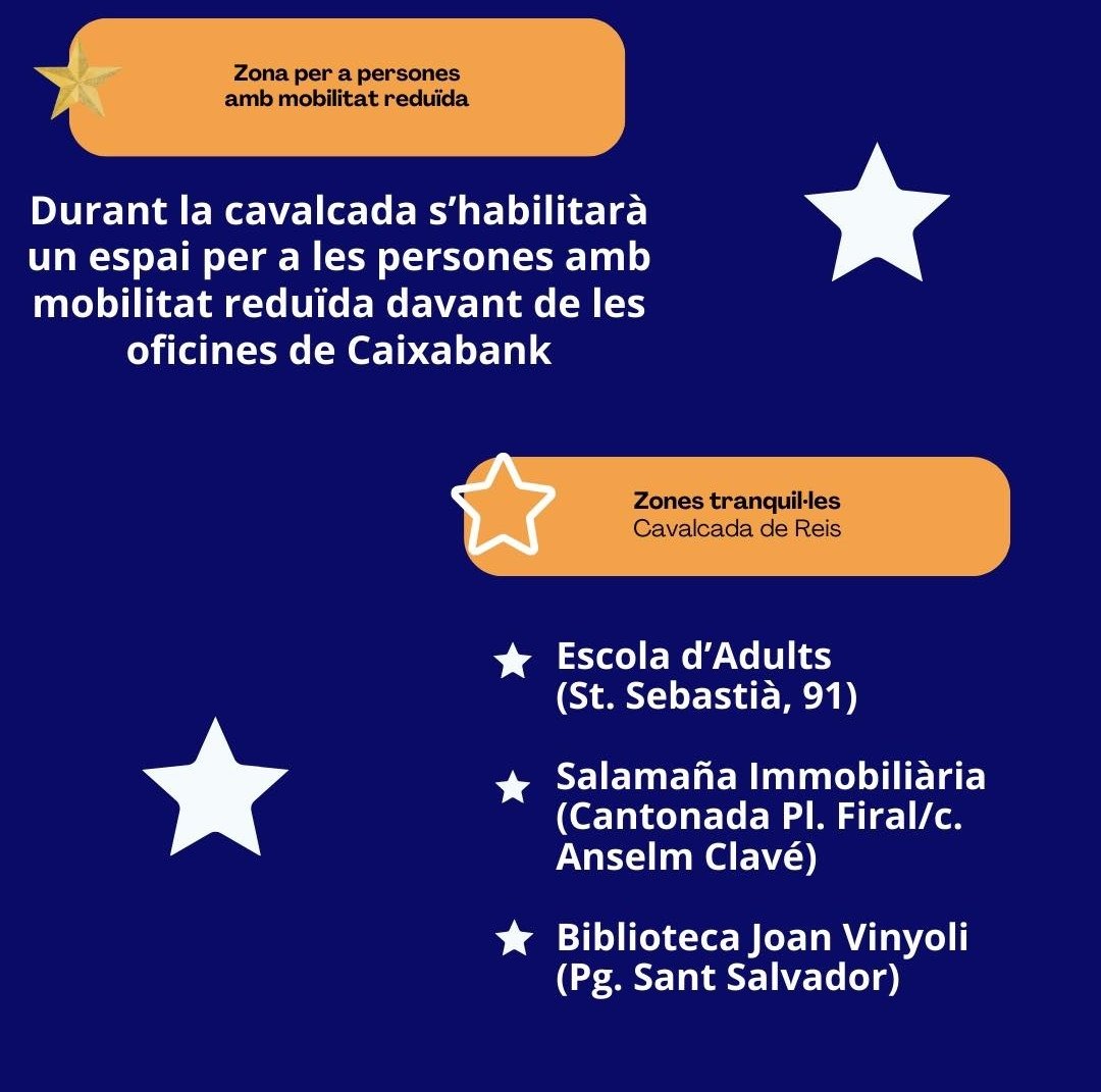 gemmacantal's tweet photo. Crec que és important que tots els infants puguin gaudir de la cavalcada dels Reis d'Orient, i a Santa Coloma de Farners ho tenen clar: https://t.co/bUcilk1H7J
