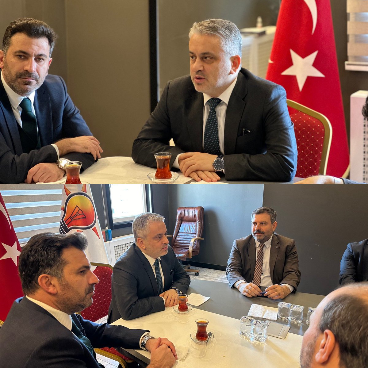 ayhan_salman's tweet photo. 📍AK Parti Eskişehir İl Başkanlığı

Koordinatörü olduğumuz #Eskişehir’imizde Sn. Yasir Çelik, İl Başkanımız Sn. Süleyman Reyhan ve değerli ilçe başkanlarımızla bir araya geldik.

Cumhurbaşkanımız Sn. Recep Tayyip Erdoğan’ın liderliğinde #TürkiyeYüzyılı yolculuğumuzda, 31 Mart yerel seçimleri öncesi gerçekleştireceğimiz çalışmalar üzerine geniş kapsamlı değerlendirmelerde bulunduk. 

Toplantımızın hayırlara vesile olmasını diliyorum.

@Akparti @RTErdogan 
@AKGMTeskilat 
@AKEskisehir26 
@yasirceliktr @SuleymannREYHAN