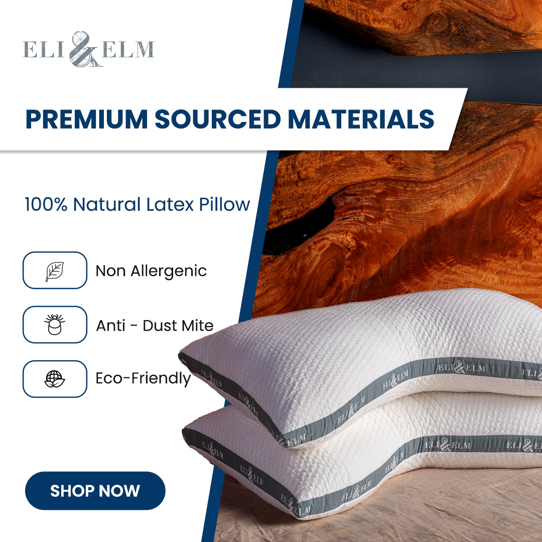 Best Pillow for Snoring, our Natural Latex Pillow, is expertly crafted for optimal support and comfort, promoting proper alignment to alleviate snoring.
Shop Now bit.ly/3RDyxnu
#SnoreFreeSleep #LatexPillow #NaturalLatex #BestPillow #BestPillowForSnoring