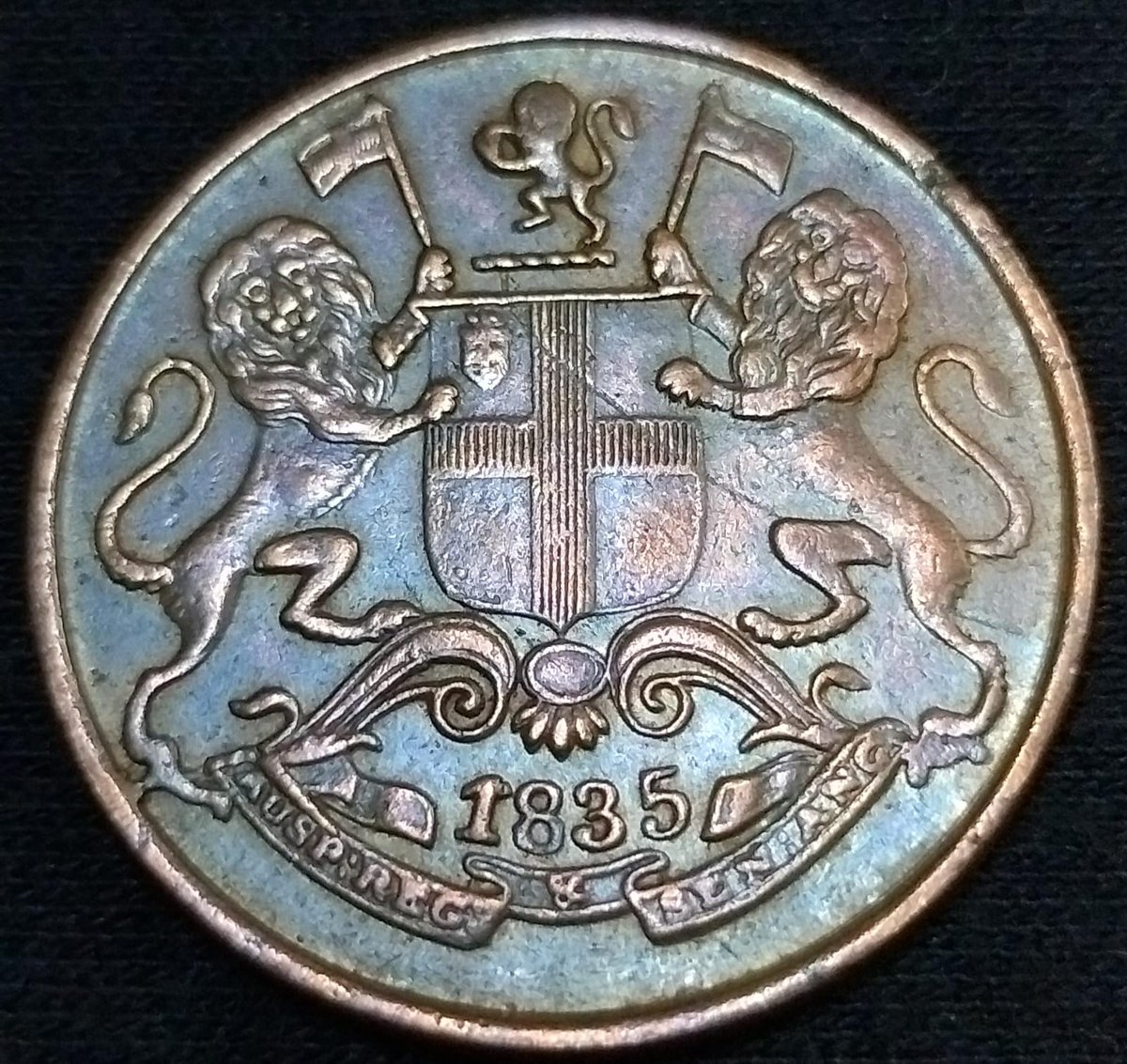 Goldenweblinks's tweet photo. East india company Quarter Anna 1835 https://t.co/ZbVNshJfSw
